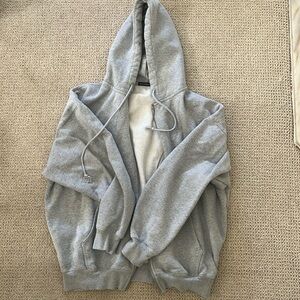 Brandy Melville zip up hoody